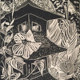 Pete's Garden<br>Linocut<br> 10&rdquo; x 14&rdquo;